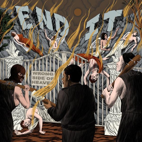 End It - Wrong Side Of Heaven LP (Black In Clear & Olive Green Splatter Vinyl)